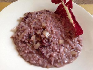 unconventional_tour Risotto trevigiana e pancetta