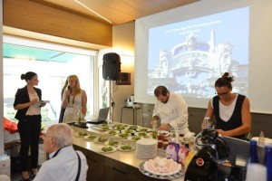 Live Riga durante il masterclass