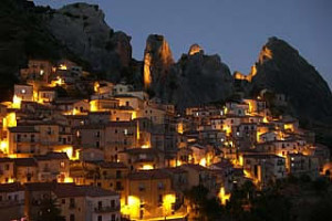 Castelmezzano in provincia di Potenza Basilicata.