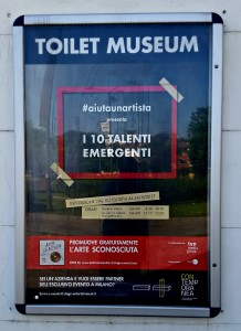 Teatro Nazionale Milano Locandina Toilet Museum