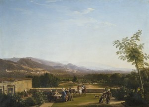 Luigi Basiletti La Franciacorta da villa Ducco